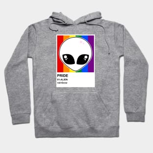 Pride Alien Rainbow Hoodie